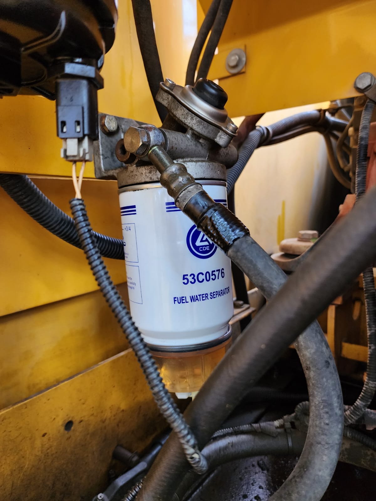 CDE Fuel Water Separator 53C0576 SANY SKT80S