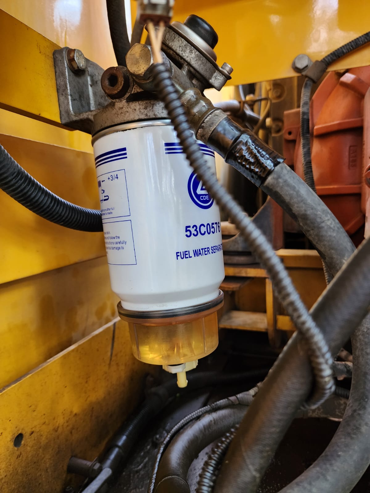 CDE Fuel Water Separator SANY SKT80S