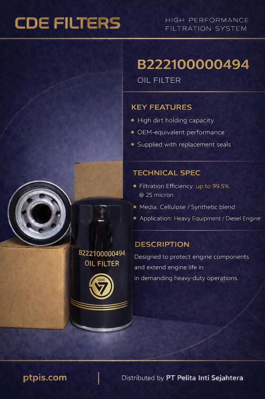 Oil Filter B222100000494